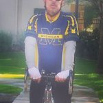 Football Saturday cycling gear #100Pedals #GoBlue #intrainingmode